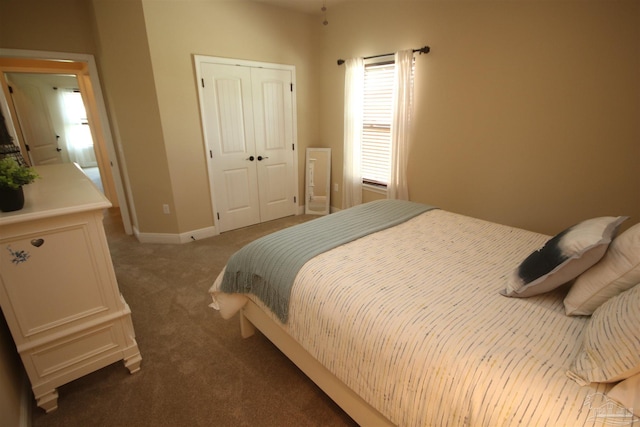 4135 Dundee Crossing Dr, Pace, FL 32571 - carpeted bedroom featuring a closet and baseboards