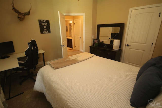 4135 Dundee Crossing Dr, Pace, FL 32571 - bedroom with light carpet and an office area