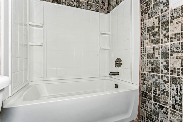 808 Woodland Dr, Pensacola, FL 32503 - bathroom featuring shower / washtub combination