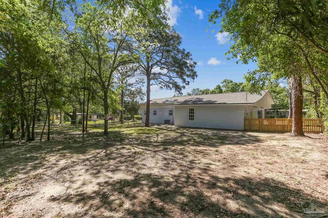 808 Woodland Dr, Pensacola, FL 32503 - view of yard featuring fence