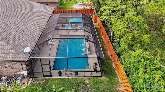 drone / aerial view
