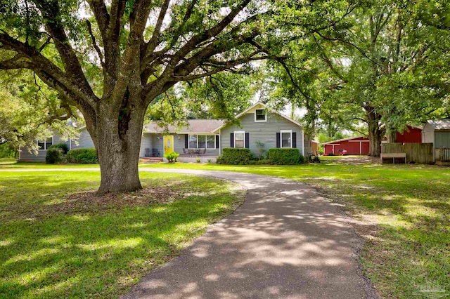 14574 N County Rd 65, Foley, AL 36535 - view of front of property with curved driveway