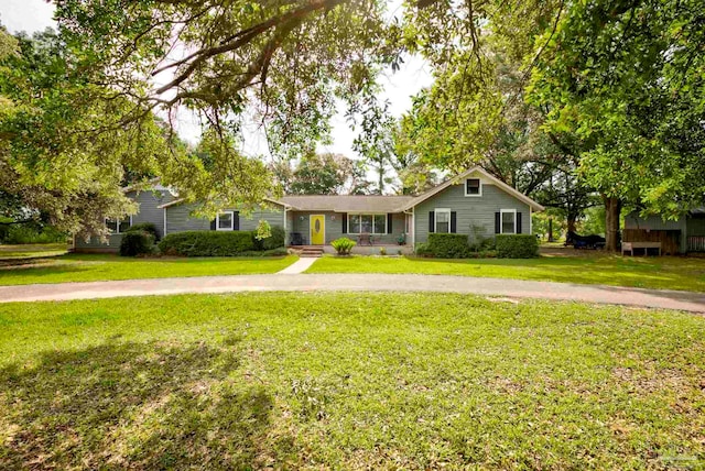 14574 N County Rd 65, Foley, AL 36535 - single story home featuring a front lawn