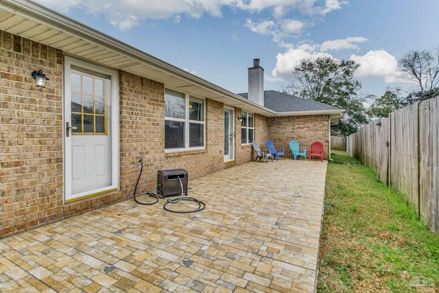 view of patio