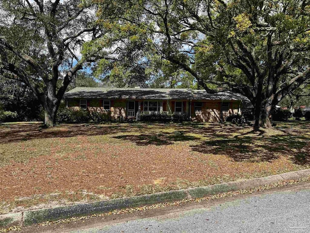 view of ranch-style house