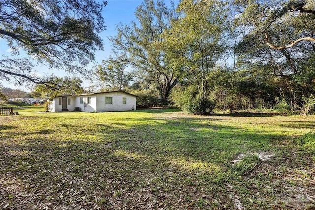 view of yard