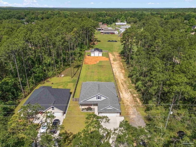 591 Nowak Rd, Cantonment, FL 32533 - aerial view of a forest