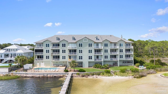 4050 Indigo Dr Unit 102, Pensacola, FL 32507 - view of property featuring a water view