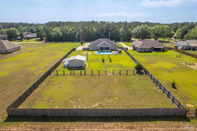 9074 Byrom Campbell Rd, Pace, FL 32571 - view of subject property featuring a heavily wooded area