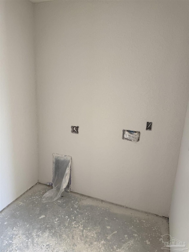 view of laundry area