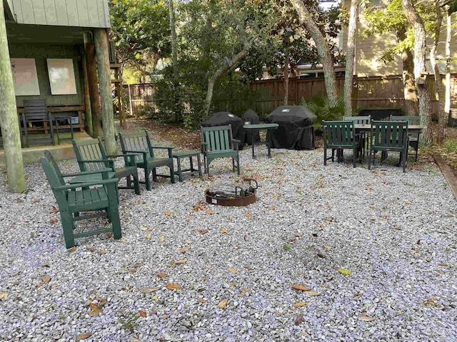 view of patio / terrace featuring grilling area