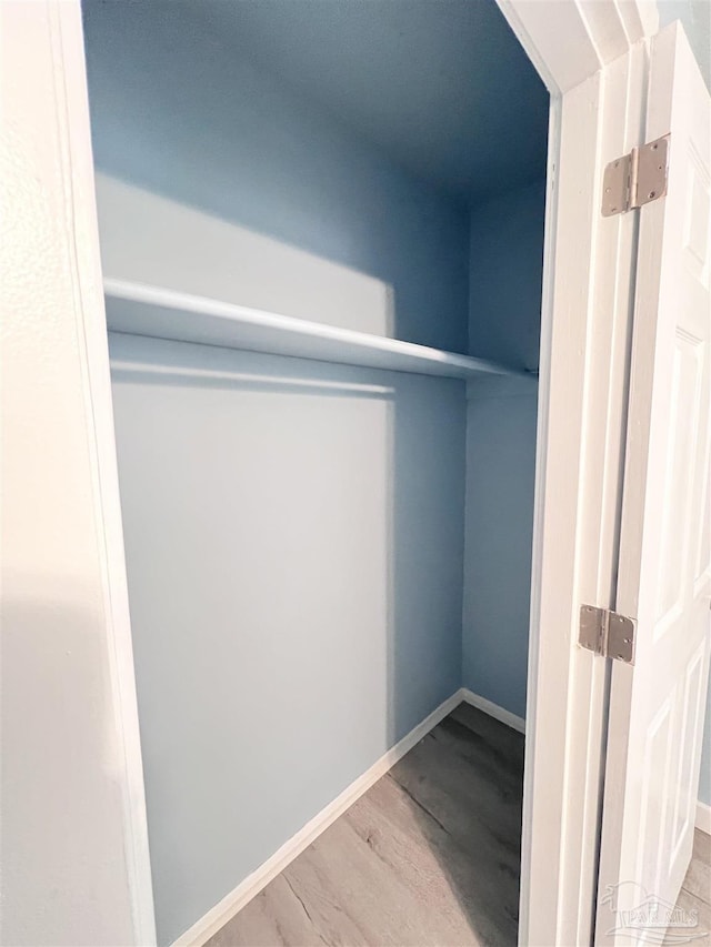 view of closet