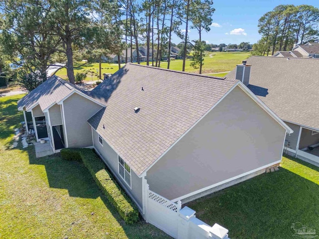 1180 Lionsgate Ln, Gulf Breeze, FL 32563 - aerial perspective of suburban area