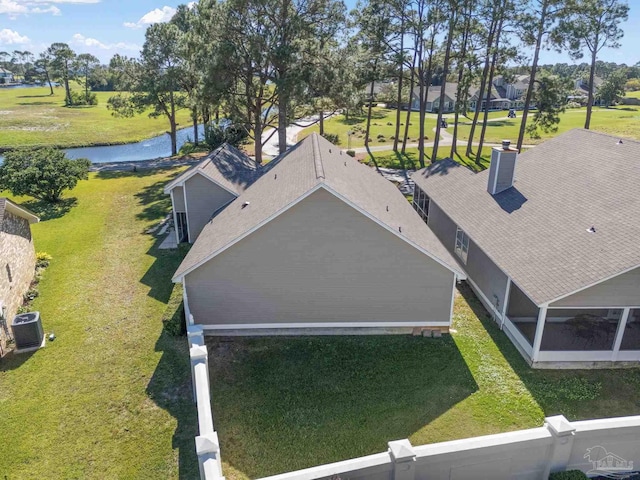 1180 Lionsgate Ln, Gulf Breeze, FL 32563 - drone / aerial view of a large body of water