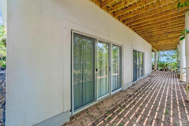 7208 Bayshore Dr, Milton, FL 32583 - view of wooden terrace