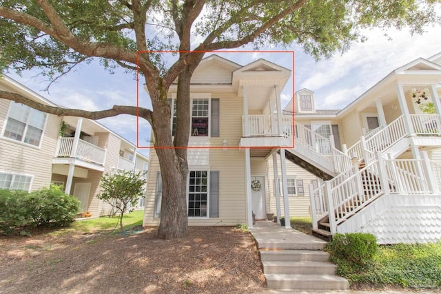 7101 Joy St Unit J5, Pensacola, FL 32504 - townhome / multi-family property featuring stairs