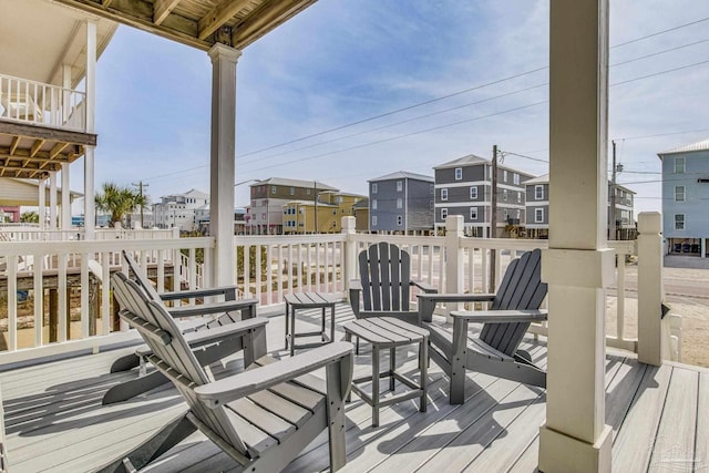 view of deck