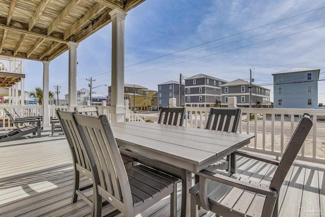 view of deck