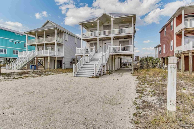 view of rear view of property