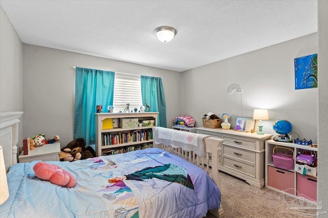 2863 Wallace Lake Rd, Pace, FL 32571 - bedroom with a textured ceiling and carpet