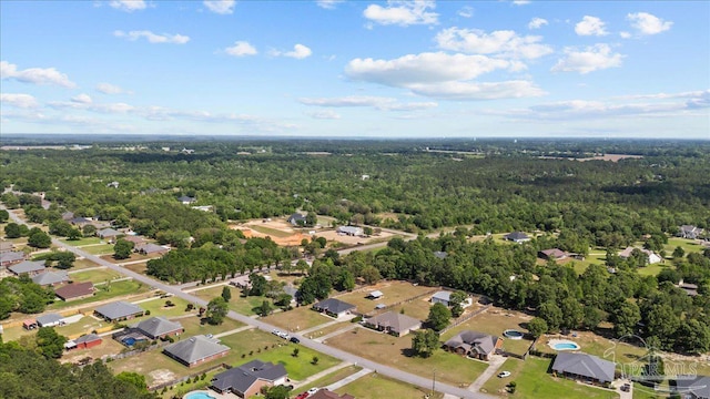 2863 Wallace Lake Rd, Pace, FL 32571 - drone / aerial view featuring a view of trees and a residential view