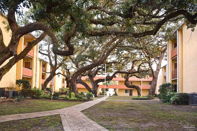 view of property featuring central AC