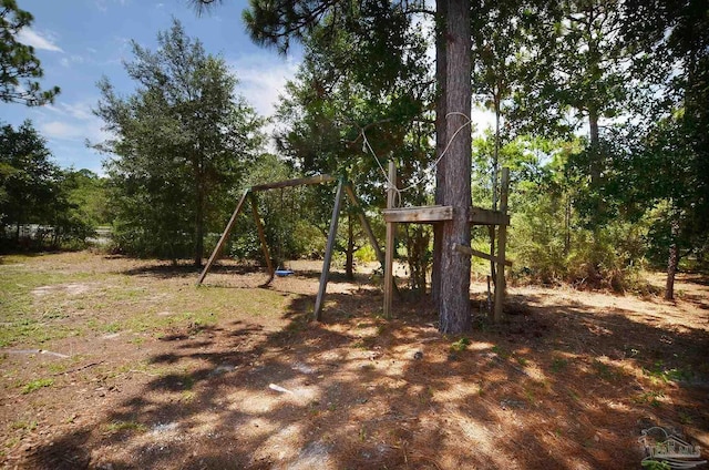 2153 Bergren Rd, Gulf Breeze, FL 32563 - view of yard with a playground