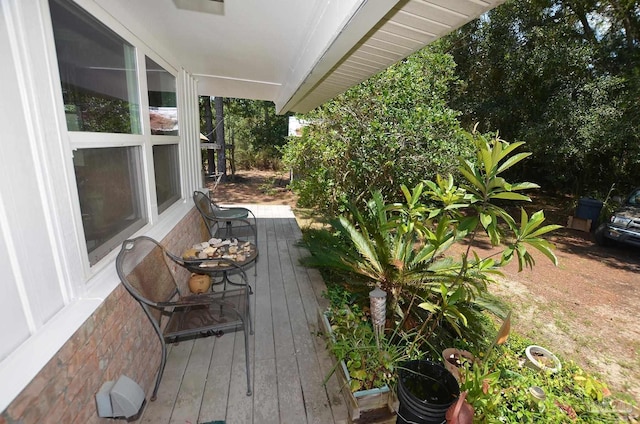 2153 Bergren Rd, Gulf Breeze, FL 32563 - view of wooden terrace