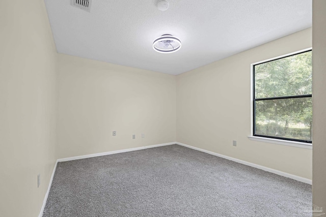 6136 Beasley Rd, Crestview, FL 32536 - empty room with carpet flooring and a textured ceiling