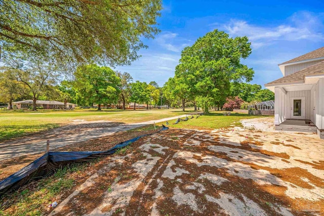 view of yard