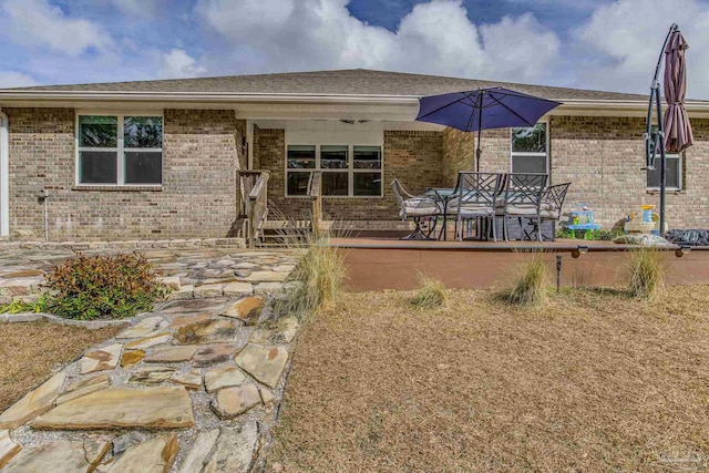 view of rear view of house