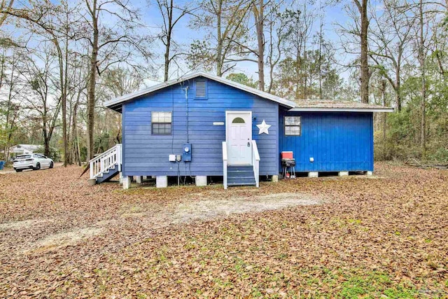 view of manufactured / mobile home