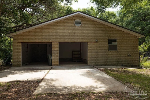 view of home's exterior