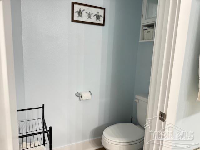 bathroom with toilet