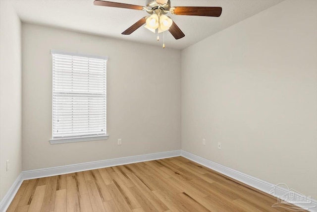 8868 Sanderling Ln, Navarre, FL 32566 - empty room featuring light wood-type flooring, baseboards, and healthy amount of natural light