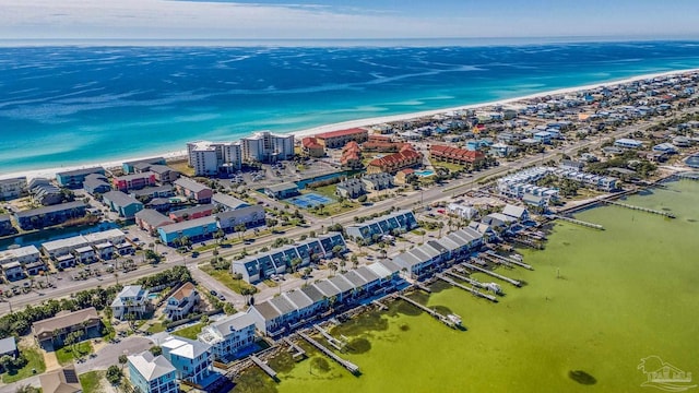 1650 Bulevar Menor, Pensacola Beach, FL 32561 - bird's eye view with a water view and a view of the beach