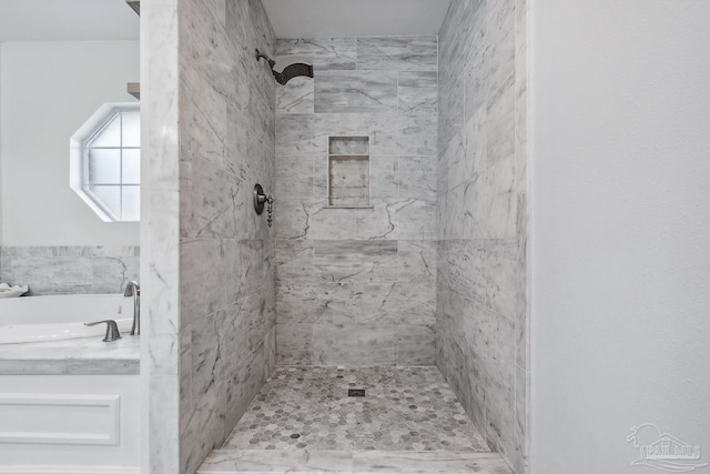 1333 Dubose Rd, Gulf Breeze, FL 32563 - bathroom with a tile shower