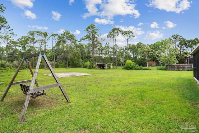 1333 Dubose Rd, Gulf Breeze, FL 32563 - view of yard