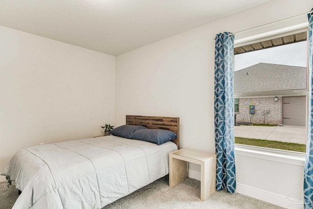 bedroom featuring carpet floors