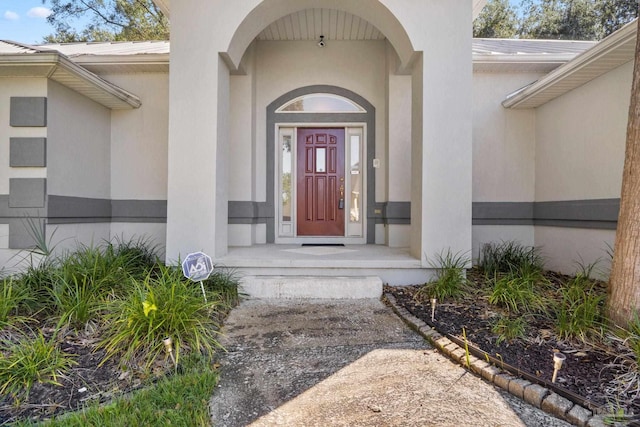 view of property entrance