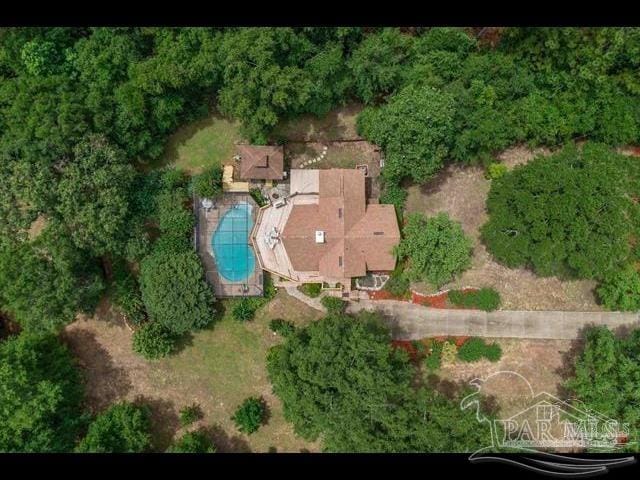 drone / aerial view