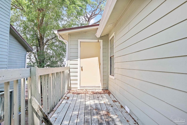 2811 Langley Ave Unit 221, Pensacola, FL 32504 - view of wooden terrace