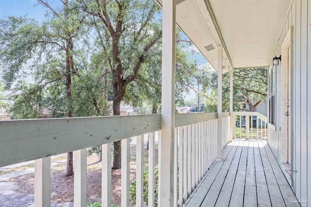 2811 Langley Ave Unit 221, Pensacola, FL 32504 - view of wooden terrace