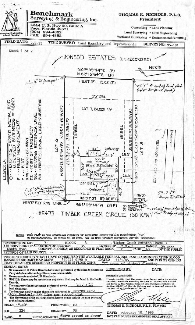 5473 Timber Creek Cir, Pace, FL 32571 - view of miscellaneous listing collateral