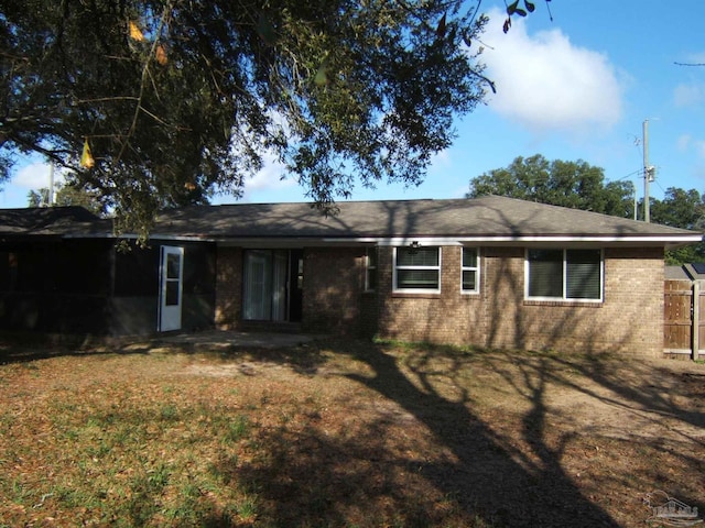 5705 Talquin Ave, Pensacola, FL 32526 - back of property with a lawn