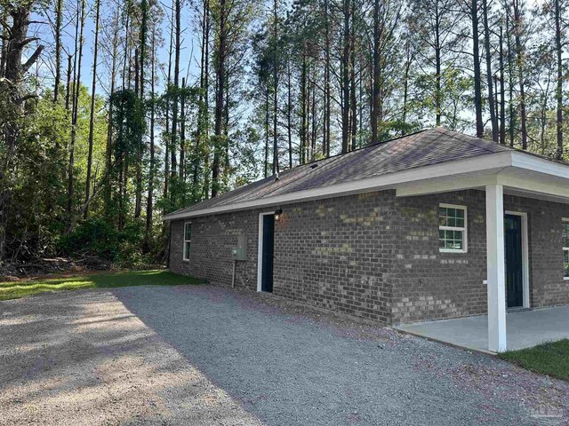 10 Middleton Ln, Atmore, AL 36502 - view of garage