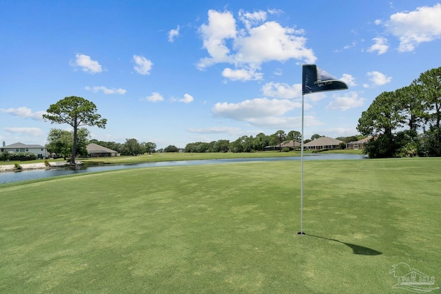 3849 Saber Tooth Cir, Gulf Breeze, FL 32563 - surrounding community with a water view