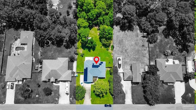 7543 Loop St, Navarre, FL 32566 - aerial perspective of suburban area