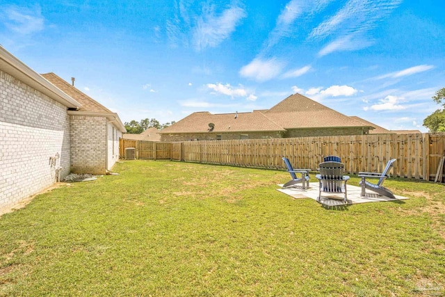 2120 Eagles Ridge Cv, Cantonment, FL 32533 - view of yard featuring a patio area