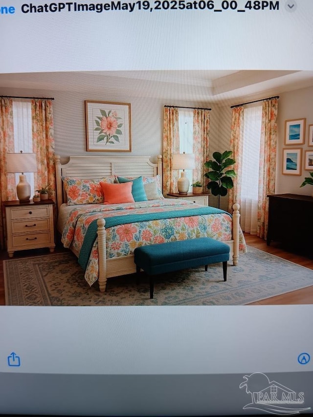 420 Palm Lake Dr, Pensacola, FL 32507 - bedroom with wood finished floors
